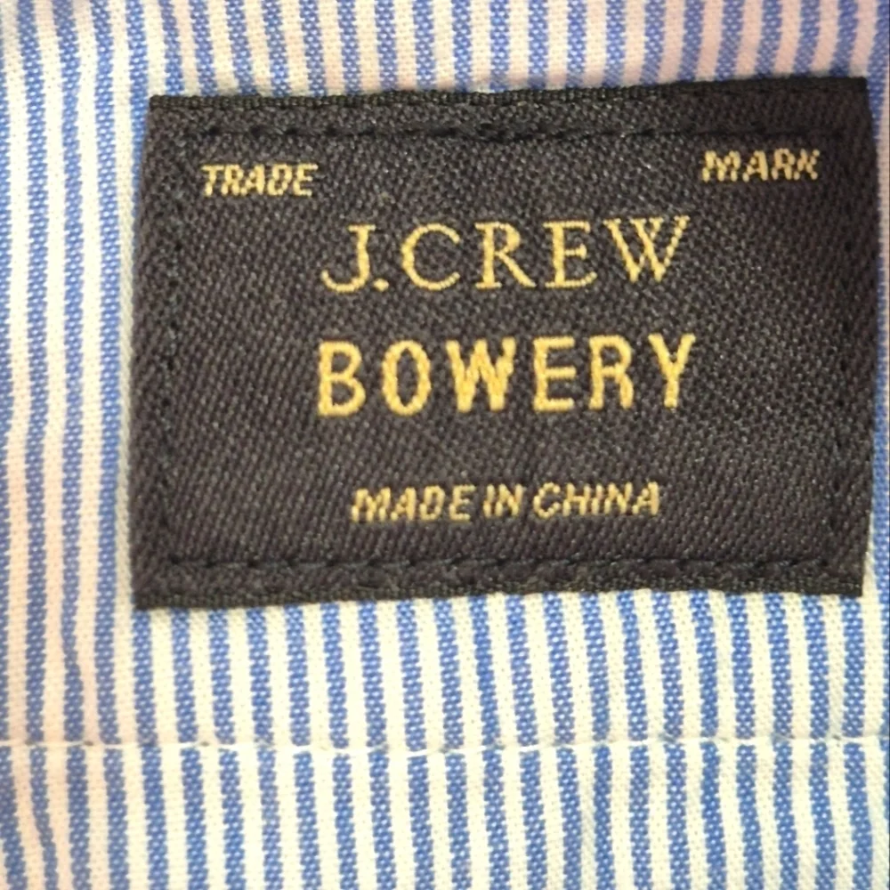 J. Crew Blue Chinos Straight Leg Classic..SIZE:34/32